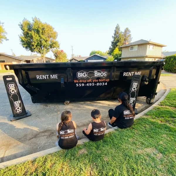 William Maldonado Ramirez and family, owners of Big Bros Dumpster Rentals